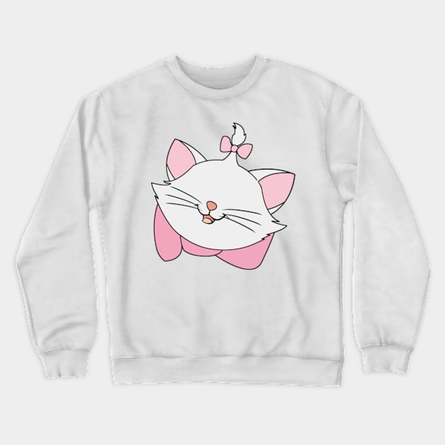 Marie Kitty Minimalist Crewneck Sweatshirt by LuisP96